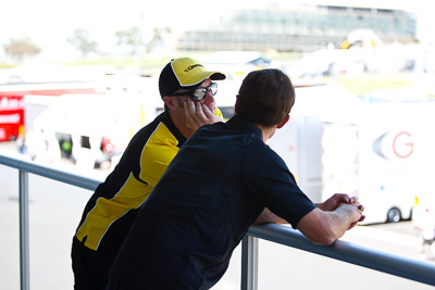 8-February-2013;Australia;Bathurst;Bathurst-12-Hour;Grand-Tourer;Greg-Murphy;Mt-Panorama;NSW;New-South-Wales;Trofeo-Motorsport;atmosphere;auto;endurance;motorsport;paddock;portrait;racing;telephoto