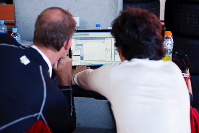 50mm;8-February-2013;AF-Corse;Australia;Bathurst;Bathurst-12-Hour;Grand-Tourer;Michele-Rugolo;Mt-Panorama;NSW;New-South-Wales;Steve-Wyatt;atmosphere;auto;data;endurance;motorsport;paddock;portrait;racing;telemetry