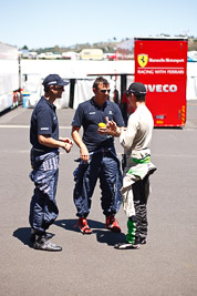 50mm;8-February-2013;Andrew-Jones;Australia;Bathurst;Bathurst-12-Hour;Grand-Tourer;Jason-Bright;Mt-Panorama;NSW;New-South-Wales;Team-Peugeot-RCZ;atmosphere;auto;endurance;motorsport;paddock;portrait;racing