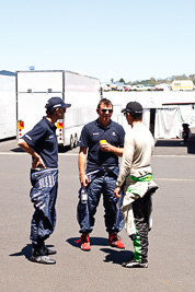 50mm;8-February-2013;Andrew-Jones;Australia;Bathurst;Bathurst-12-Hour;Grand-Tourer;Jason-Bright;Mt-Panorama;NSW;New-South-Wales;Team-Peugeot-RCZ;atmosphere;auto;endurance;motorsport;paddock;portrait;racing