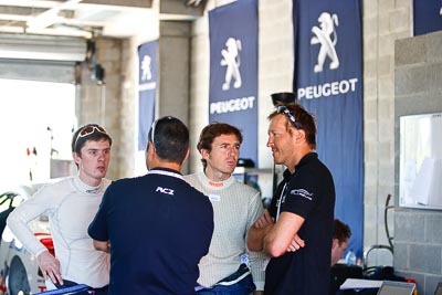 8-February-2013;Audi-Sport;Australia;Bathurst;Bathurst-12-Hour;Bruce-Jouanny;Grand-Tourer;Harold-Primat;Julien-Rueflin;Mt-Panorama;NSW;New-South-Wales;Phoenix-Racing;Team-Peugeot-RCZ;Topshot;atmosphere;auto;endurance;motorsport;paddock;portrait;racing;telephoto