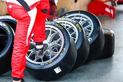 8-February-2013;Australia;Bathurst;Bathurst-12-Hour;Grand-Tourer;Michelin;Mt-Panorama;NSW;New-South-Wales;atmosphere;auto;endurance;mechanic;motorsport;paddock;racing;telephoto;tyres;wheel