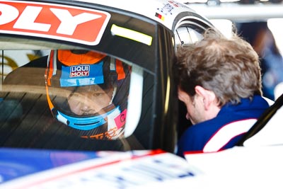 8-February-2013;Australia;Bathurst;Bathurst-12-Hour;Charles-Ng;Grand-Tourer;LIQUI-MOLY-Team-Engstler;Mt-Panorama;NSW;New-South-Wales;atmosphere;auto;endurance;in‒car;motorsport;paddock;portrait;racing;telephoto