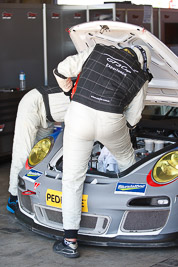 12;12;8-February-2013;Australia;Bathurst;Bathurst-12-Hour;Competition-Motorsports;Grand-Tourer;Mt-Panorama;NSW;New-South-Wales;Porsche-911-GT3-Cup-997;atmosphere;auto;endurance;mechanics;motorsport;paddock;portrait;racing;refuel;telephoto