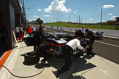 11;11;8-February-2013;Australia;Bathurst;Bathurst-12-Hour;David-Russell;Grand-Tourer;JBS-Swift;Lamborghini-Gallardo-LP‒560;Mt-Panorama;NSW;New-South-Wales;Peter-Kox;Roger-Lago;atmosphere;auto;endurance;motorsport;paddock;pitlane;racing;wide-angle