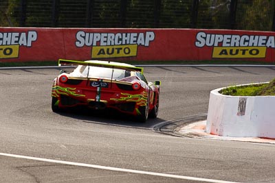 33;33;9-February-2013;Australia;Bathurst;Bathurst-12-Hour;Clearwater-Racing;Craig-Baird;Ferrari-458-Italia-GT3;Grand-Tourer;Matt-Griffin;Mok-Weng-Sun;Mt-Panorama;NSW;New-South-Wales;The-Esses;auto;endurance;motorsport;racing;super-telephoto