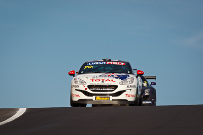 20;20;9-February-2013;Australia;Bathurst;Bathurst-12-Hour;Grand-Tourer;Mt-Panorama;NSW;New-South-Wales;Peugeot-RCZ-Cup;Stephane-Caillet-Bright;Team-Peugeot-RCZ;auto;endurance;motorsport;racing;sky;super-telephoto