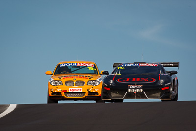 11;19;11;19;9-February-2013;Australia;BMW-135i;Bathurst;Bathurst-12-Hour;David-Ayres;David-Russell;Grand-Tourer;Grant-Sherrin;Iain-Sherrin;JBS-Swift;Lamborghini-Gallardo-LP‒560;Michael-Sherrin;Mt-Panorama;NSW;New-South-Wales;Peter-Kox;Roger-Lago;Sherrin-Racing;auto;endurance;motorsport;racing;sky;super-telephoto