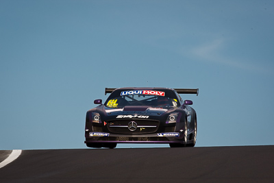 63;63;9-February-2013;Australia;Bathurst;Bathurst-12-Hour;Erebus-Motorsport;Erebus-Racing;Grand-Tourer;Lee-Holdsworth;Mercedes‒Benz-SLS-AMG-GT3;Mt-Panorama;NSW;New-South-Wales;Peter-Hackett;Tim-Slade;auto;endurance;motorsport;racing;sky;super-telephoto