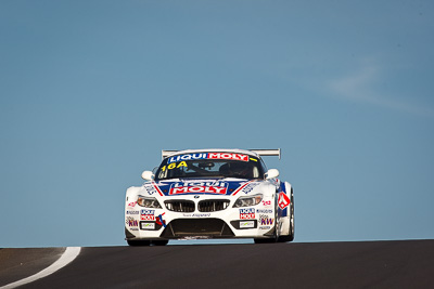 16;16;9-February-2013;Australia;BMW-Z4-GT3;Bathurst;Bathurst-12-Hour;Charles-Ng;Franz-Engstler;Grand-Tourer;John-Modystach;Kristian-Poulsen;LIQUI-MOLY-Team-Engstler;Mt-Panorama;NSW;New-South-Wales;auto;endurance;motorsport;racing;sky;super-telephoto