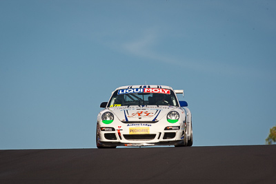 67;67;9-February-2013;Australia;Bathurst;Bathurst-12-Hour;David-Glasson;Grand-Tourer;Motorsport-Services;Mt-Panorama;NSW;New-South-Wales;Phil-Hood;Porsche-911-GT3-Cup-997;Tony-Richards;auto;endurance;motorsport;racing;sky;super-telephoto