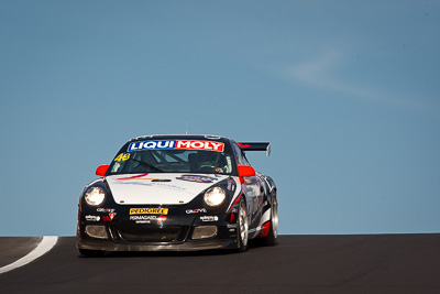 4;4;9-February-2013;Australia;Bathurst;Bathurst-12-Hour;Daniel-Gaunt;Grand-Tourer;Grove-Group;Max-Twigg;Mt-Panorama;NSW;New-South-Wales;Porsche-911-GT3-Cup-997;Stephen-Grove;auto;endurance;motorsport;racing;sky;super-telephoto