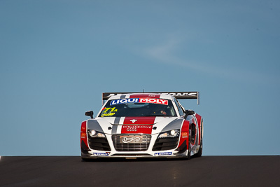 71;71;9-February-2013;Andrew-McInnes;Audi-R8-LMS;Australia;Bathurst;Bathurst-12-Hour;Darryl-O’Young;Dean-Koutsoumidis;Equity‒One;Grand-Tourer;Mt-Panorama;NSW;New-South-Wales;Simon-Middleton;auto;endurance;motorsport;racing;sky;super-telephoto