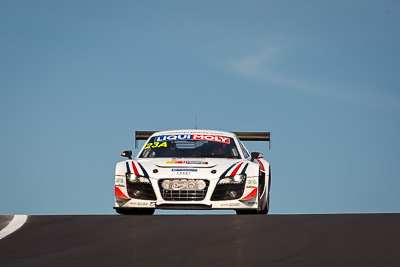 23;23;9-February-2013;Alain-Li;Audi-R8-LMS-Ultra;Australia;Bathurst;Bathurst-12-Hour;Brendon-Hartley;Grand-Tourer;Mark-Patterson;Mt-Panorama;NSW;New-South-Wales;United-Autosports;auto;endurance;motorsport;racing;sky;super-telephoto