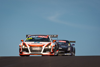 14;14;9-February-2013;Audi-R8-LMS;Australia;Bathurst;Bathurst-12-Hour;Grand-Tourer;James-Winslow;Mt-Panorama;NSW;New-South-Wales;Peter-Conroy;Peter-Conroy-Motorsport;Rob-Huff;auto;endurance;motorsport;racing;sky;super-telephoto