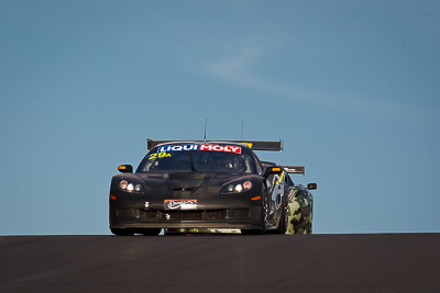 29;29;9-February-2013;Australia;Bathurst;Bathurst-12-Hour;Chevrolet-Corvette-Z06‒R-GT3;Grand-Tourer;Greg-Murphy;Ivan-Capelli;Jim-Manolios;Mt-Panorama;NSW;New-South-Wales;Trofeo-Motorsport;auto;endurance;motorsport;racing;sky;super-telephoto