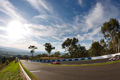 6;6;9-February-2013;Audi-R8-LMS;Australia;Bathurst;Bathurst-12-Hour;Craig-Lowndes;Grand-Tourer;Mt-Panorama;NSW;New-South-Wales;Rod-Salmon;Skwirk-Oneworld-Bar;Warren-Luff;auto;clouds;endurance;fisheye;motorsport;racing;sky