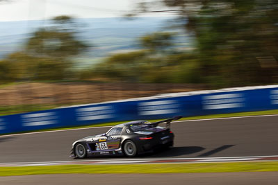 63;63;9-February-2013;Australia;Bathurst;Bathurst-12-Hour;Erebus-Motorsport;Erebus-Racing;Grand-Tourer;Lee-Holdsworth;Mercedes‒Benz-SLS-AMG-GT3;Mt-Panorama;NSW;New-South-Wales;Peter-Hackett;The-Esses;Tim-Slade;Topshot;auto;endurance;motion-blur;motorsport;racing;telephoto