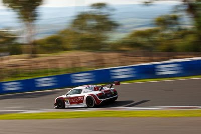 71;71;9-February-2013;Andrew-McInnes;Audi-R8-LMS;Australia;Bathurst;Bathurst-12-Hour;Darryl-O’Young;Dean-Koutsoumidis;Equity‒One;Grand-Tourer;Mt-Panorama;NSW;New-South-Wales;Simon-Middleton;The-Esses;auto;endurance;motion-blur;motorsport;racing;telephoto