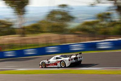 51;51;9-February-2013;Andrew-MacPherson;Australia;Bathurst;Bathurst-12-Hour;Ben-Porter;Garth-Walden;Grand-Tourer;IMAKKWIKMIT;Mosler-MT900-GT3;Mt-Panorama;NSW;New-South-Wales;The-Esses;auto;endurance;motion-blur;motorsport;racing;telephoto