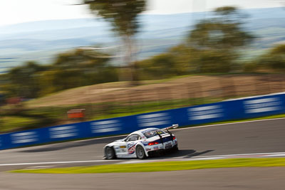 16;16;9-February-2013;Australia;BMW-Z4-GT3;Bathurst;Bathurst-12-Hour;Charles-Ng;Franz-Engstler;Grand-Tourer;John-Modystach;Kristian-Poulsen;LIQUI-MOLY-Team-Engstler;Mt-Panorama;NSW;New-South-Wales;The-Esses;auto;endurance;motion-blur;motorsport;racing;telephoto