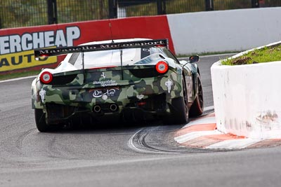 88;88;9-February-2013;Allan-Simonsen;Australia;Bathurst;Bathurst-12-Hour;Ferrari-458-Italia-GT3;Grand-Tourer;John-Bowe;Maranello-Motorsport;Mika-Salo;Mt-Panorama;NSW;New-South-Wales;Peter-Edwards;The-Esses;auto;endurance;motorsport;racing;super-telephoto