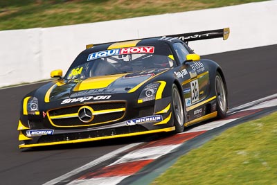 36;36;9-February-2013;Alexander-Roloff;Australia;Bathurst;Bathurst-12-Hour;Bernd-Schneider;Erebus-Motorsport;Erebus-Racing;Grand-Tourer;Mercedes‒Benz-SLS-AMG-GT3;Mt-Panorama;NSW;New-South-Wales;The-Esses;Thomas-Jaeger;Thomas-Jäger;Topshot;auto;endurance;motorsport;racing;super-telephoto