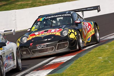 5;5;9-February-2013;Australia;Bathurst;Bathurst-12-Hour;Grand-Tourer;Klark-Quinn;Mt-Panorama;NSW;New-South-Wales;Porsche-911-GT3-R-997;Shane-Van-Gisbergen;The-Esses;Tony-Quinn;VIP-Petfoods;auto;endurance;motorsport;racing;super-telephoto