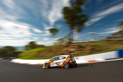 55;55;9-February-2013;Australia;Bathurst;Bathurst-12-Hour;Brett-Niall;Clint-Harvey;Grand-Tourer;Malcolm-Niall;Motorsport-Services;Mt-Panorama;NSW;New-South-Wales;Seat-Leon-Supercopa;The-Esses;auto;clouds;endurance;motion-blur;motorsport;racing;sky;wide-angle