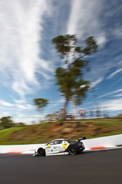 1;1;9-February-2013;Andreas-Simonsen;Audi-R8-LMS-Ultra;Australia;Bathurst;Bathurst-12-Hour;Grand-Tourer;Harold-Primat;Johan-Kristoffersson;Mt-Panorama;NSW;New-South-Wales;Phoenix-Racing;The-Esses;auto;clouds;endurance;motion-blur;motorsport;racing;sky;wide-angle