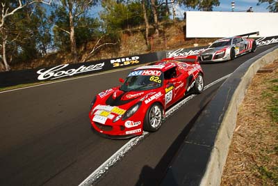 62;62;9-February-2013;Australia;Bathurst;Bathurst-12-Hour;Grand-Tourer;Laim-Talbot;Lotus-Exige-S;Mt-Panorama;NSW;New-South-Wales;Robert-Thomson;Romano-Sartori;The-Dipper;auto;endurance;motorsport;racing;wide-angle