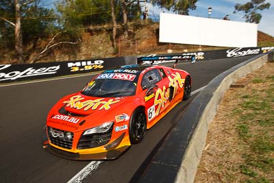 6;6;9-February-2013;Audi-R8-LMS;Australia;Bathurst;Bathurst-12-Hour;Craig-Lowndes;Grand-Tourer;Mt-Panorama;NSW;New-South-Wales;Rod-Salmon;Skwirk-Oneworld-Bar;The-Dipper;Warren-Luff;auto;endurance;motorsport;racing;wide-angle