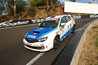 7;7;9-February-2013;Angus-Kennard;Australia;Bathurst;Bathurst-12-Hour;Dean-Herridge;Grand-Tourer;John-ODowd;Maximum-Motorsport;Mt-Panorama;NSW;New-South-Wales;Subaru-Impreza-WRX-STI;The-Dipper;auto;endurance;motorsport;racing;wide-angle