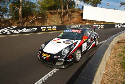 4;4;9-February-2013;Australia;Bathurst;Bathurst-12-Hour;Daniel-Gaunt;Grand-Tourer;Grove-Group;Max-Twigg;Mt-Panorama;NSW;New-South-Wales;Porsche-911-GT3-Cup-997;Stephen-Grove;The-Dipper;auto;endurance;motorsport;racing;wide-angle