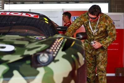 9-February-2013;Army;Australia;Bathurst;Bathurst-12-Hour;Ferr;Grand-Tourer;Maranello-Motorsport;Mt-Panorama;NSW;New-South-Wales;atmosphere;auto;endurance;motorsport;paddock;pitlane;portrait;racing;telephoto