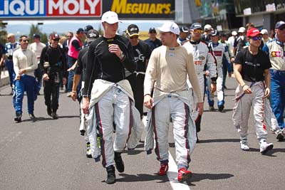 9-February-2013;Andreas-Simonsen;Australia;Bathurst;Bathurst-12-Hour;Grand-Tourer;Johan-Kristoffersson;Mt-Panorama;NSW;New-South-Wales;Phoenix-Racing;atmosphere;auto;endurance;motorsport;paddock;portrait;racing;telephoto