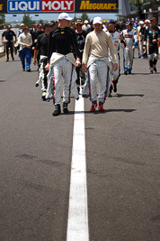 9-February-2013;Andreas-Simonsen;Australia;Bathurst;Bathurst-12-Hour;Grand-Tourer;Johan-Kristoffersson;Mt-Panorama;NSW;New-South-Wales;Phoenix-Racing;atmosphere;auto;endurance;motorsport;paddock;portrait;racing;telephoto