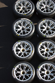 9-February-2013;Australia;Bathurst;Bathurst-12-Hour;Grand-Tourer;Michelin;Mt-Panorama;NSW;New-South-Wales;atmosphere;auto;endurance;motorsport;paddock;racing;telephoto;tyre;wheels