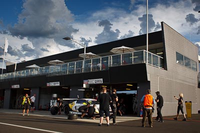 1;1;28mm;9-February-2013;Andrew-Hall;Audi-R8-LMS-Ultra;Australia;Bathurst;Bathurst-12-Hour;Dirk-Klynsmith;Grand-Tourer;Mt-Panorama;NSW;New-South-Wales;Phoenix-Racing;atmosphere;auto;endurance;motorsport;paddock;photographer;pitlane;racing