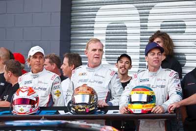 9-February-2013;Australia;Bathurst;Bathurst-12-Hour;Craig-Lowndes;Grand-Tourer;Mt-Panorama;NSW;New-South-Wales;Rod-Salmon;Skwirk-Oneworld-Bar;Warren-Luff;atmosphere;auto;endurance;motorsport;paddock;pitlane;portrait;racing;telephoto