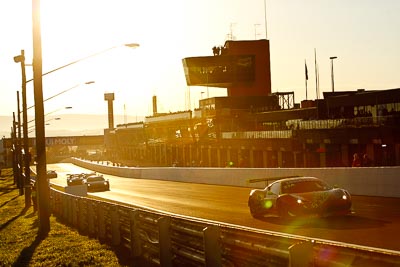 33;10-February-2013;33;Australia;Bathurst;Bathurst-12-Hour;Clearwater-Racing;Craig-Baird;Ferrari-458-Italia-GT3;Grand-Tourer;Matt-Griffin;Mok-Weng-Sun;Mt-Panorama;NSW;New-South-Wales;auto;backlight;endurance;morning;motorsport;racing;sun;sunrise;telephoto