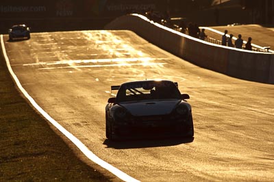 4;10-February-2013;4;Australia;Bathurst;Bathurst-12-Hour;Daniel-Gaunt;Grand-Tourer;Grove-Group;Max-Twigg;Mt-Panorama;NSW;New-South-Wales;Porsche-911-GT3-Cup-997;Stephen-Grove;auto;backlight;endurance;morning;motorsport;racing;sunrise;super-telephoto