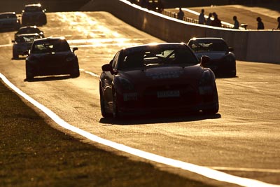 54;10-February-2013;54;Adam-Beechey;Australia;Bathurst;Bathurst-12-Hour;Donut-King;Grand-Tourer;Mt-Panorama;NSW;New-South-Wales;Nissan-GT‒R;Peter-Leemhuis;Tony-Alford;auto;backlight;endurance;morning;motorsport;racing;sunrise;super-telephoto