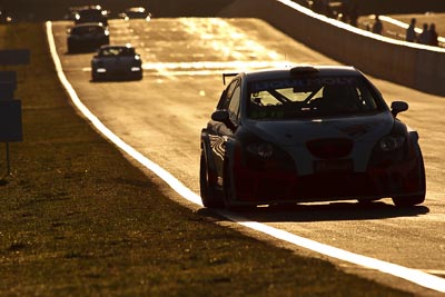 55;10-February-2013;55;Australia;Bathurst;Bathurst-12-Hour;Brett-Niall;Clint-Harvey;Grand-Tourer;Malcolm-Niall;Motorsport-Services;Mt-Panorama;NSW;New-South-Wales;Seat-Leon-Supercopa;auto;backlight;endurance;morning;motorsport;racing;sunrise;super-telephoto