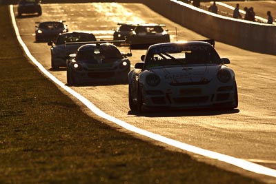 68;10-February-2013;68;Australia;Bathurst;Bathurst-12-Hour;Grand-Tourer;Jeff-Lowrey;Marcus-Mahy;Motorsport-Services;Mt-Panorama;NSW;New-South-Wales;Porsche-911-GT3-Cup-997;Todd-Murphy;auto;backlight;endurance;morning;motorsport;racing;sunrise;super-telephoto