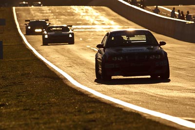 13;10-February-2013;13;Andrew-Fisher;Australia;BMW-E46-M3;Bathurst;Bathurst-12-Hour;Beric-Lynton;Grand-Tourer;Matt-Mackeldon;Mt-Panorama;NSW;New-South-Wales;auto;backlight;endurance;morning;motorsport;racing;sunrise;super-telephoto