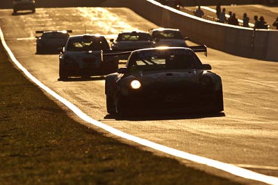 5;10-February-2013;5;Australia;Bathurst;Bathurst-12-Hour;Grand-Tourer;Klark-Quinn;Mt-Panorama;NSW;New-South-Wales;Porsche-911-GT3-R-997;Shane-Van-Gisbergen;Tony-Quinn;VIP-Petfoods;auto;backlight;endurance;morning;motorsport;racing;sunrise;super-telephoto