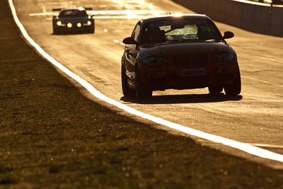 19;10-February-2013;19;Australia;BMW-135i;Bathurst;Bathurst-12-Hour;David-Ayres;Grand-Tourer;Grant-Sherrin;Iain-Sherrin;Michael-Sherrin;Mt-Panorama;NSW;New-South-Wales;Sherrin-Racing;auto;backlight;endurance;morning;motorsport;racing;sunrise;super-telephoto