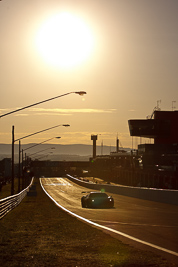 33;10-February-2013;33;Australia;Bathurst;Bathurst-12-Hour;Clearwater-Racing;Craig-Baird;Ferrari-458-Italia-GT3;Grand-Tourer;Matt-Griffin;Mok-Weng-Sun;Mt-Panorama;NSW;New-South-Wales;auto;backlight;endurance;morning;motorsport;racing;sun;sunrise;telephoto