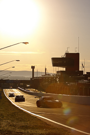 63;10-February-2013;63;Australia;Bathurst;Bathurst-12-Hour;Erebus-Motorsport;Erebus-Racing;Grand-Tourer;Lee-Holdsworth;Mercedes‒Benz-SLS-AMG-GT3;Mt-Panorama;NSW;New-South-Wales;Peter-Hackett;Tim-Slade;auto;backlight;endurance;morning;motorsport;racing;sun;sunrise;telephoto